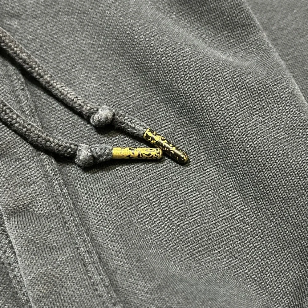 Nike Hoodie‎ Small Black Grey Spellout Logo Pullover Sweatshirt Pocket